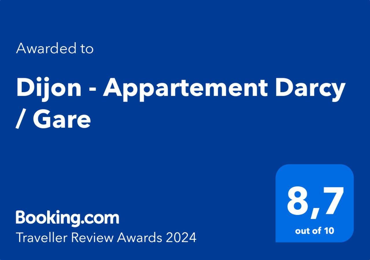 Dijon - Appartement Darcy / Gare المظهر الخارجي الصورة